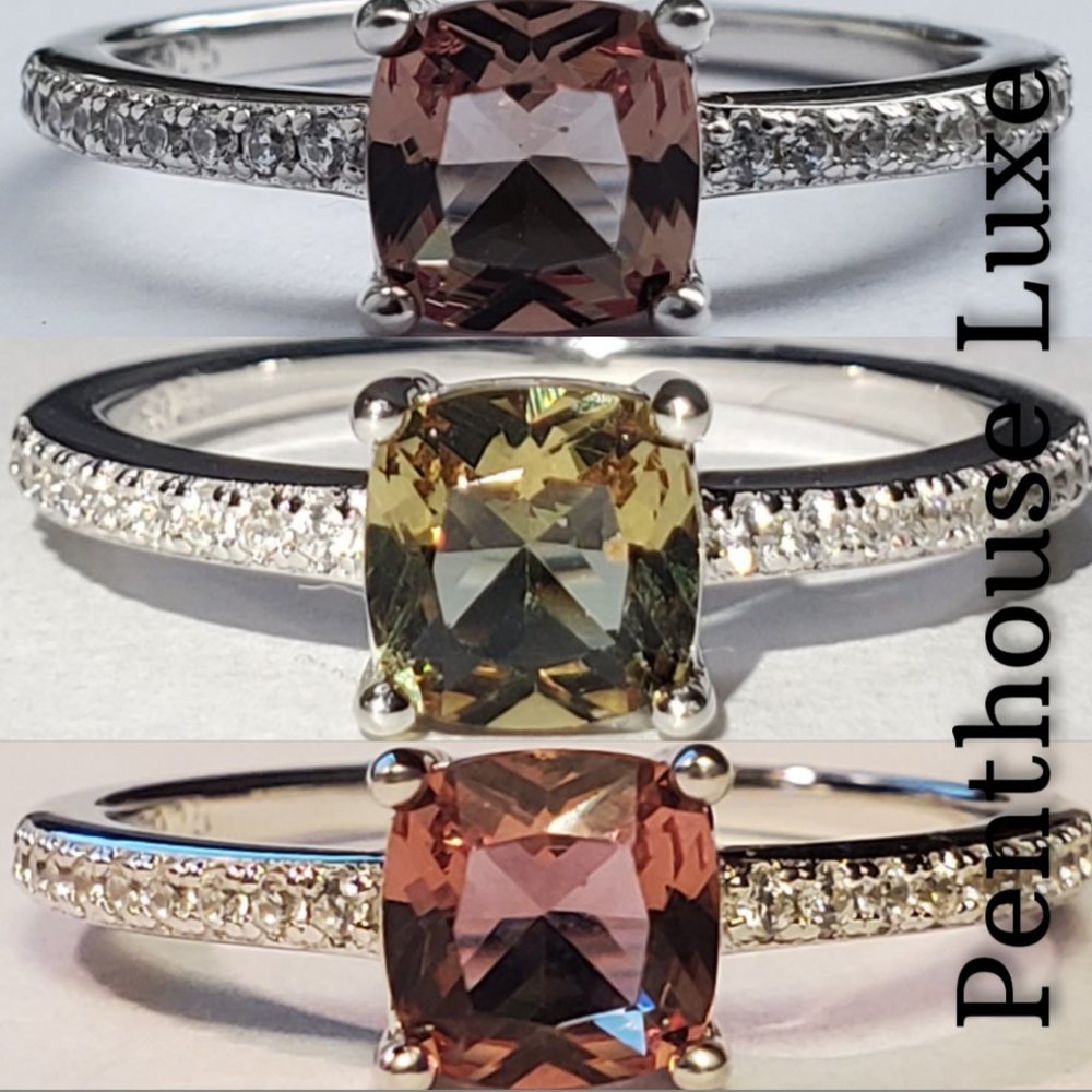 SOLID 925 Color Changing Zultanite Diaspore Ring